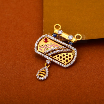 916 gold cz ladies stylish pandent mp592