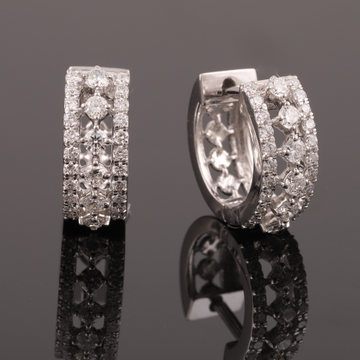 18kt designer diamond fancy bali earrings by 
