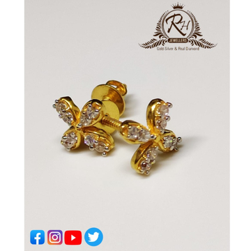 22 carat gold latest design of earrings RH-ER403
