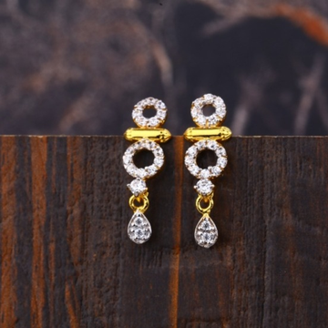 22 carat gold ladies earrings RH-LE716
