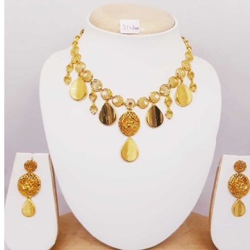 22kt gold turkish necklace set bj-n04 by 