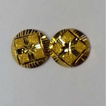 916 Gold Fancy Earrings Akm-er-151 by 