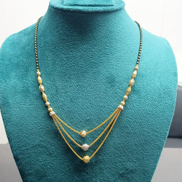 22crt Gold Fancy Mangalsutra by Suvidhi Ornaments