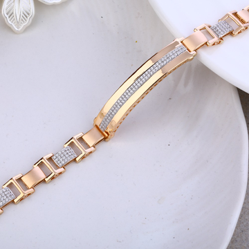 Gents bracelet 18k rose gold by 