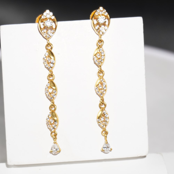 916 Gold Designer Earrings 36R169