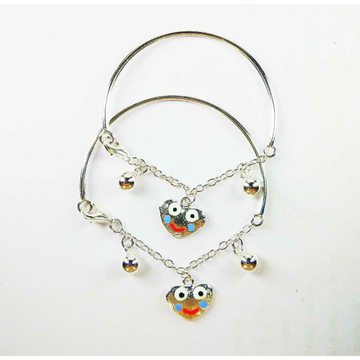 New 925 silver baby bracelet with heart shape