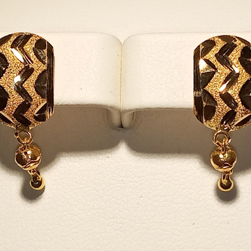 j earrings by Jay Ambe Jewellers