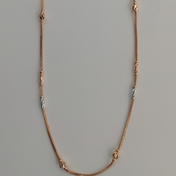 Rose gold fancy Rodium chain by 
