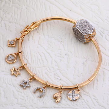 18KT Rose Gold Hallmark Ladies Bracelet  RLKB250