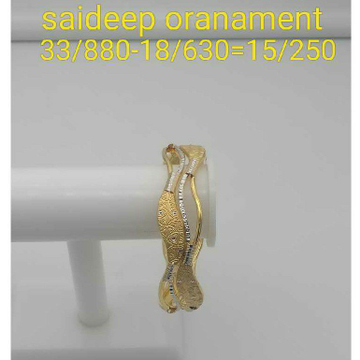 22kt gold copper kadali by Saideep Jewels