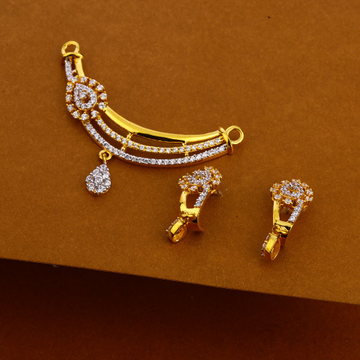 916 Gold Ladies gorgeous Mangalsutra Pendant MP332