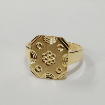 Gold elite gents ring by 