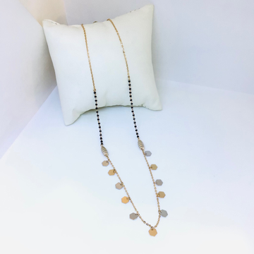 BRANDED ROSE GOLD FANCY MANGALSUTRA by 