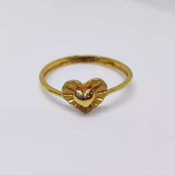 Buy Rose Gold Heart Ring | Kasturi Diamond