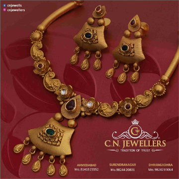 ANTIQUE JADTAR SET 916 by 
