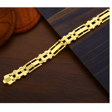 22KT Gold men's Plain Bracelet MPB388