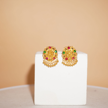 22k Gold Classic Earrings 697R130