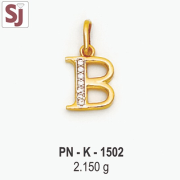 Alphabet Pendant PN-K-1502