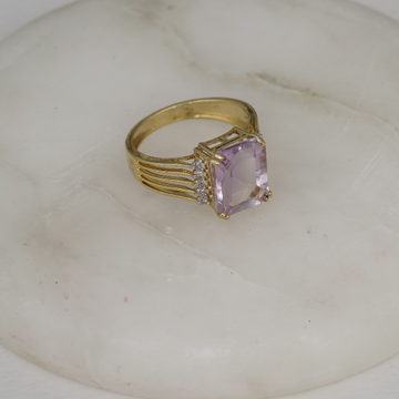 PINK DIA RING by 