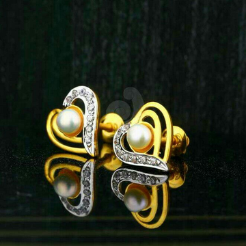 18ct Heart Shaped Moti Tops