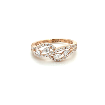 Sundar Ring with Marquise and Round Diamonds for W...