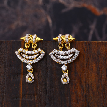 Ladies 916 Gold New Fancy Earring -LFE260