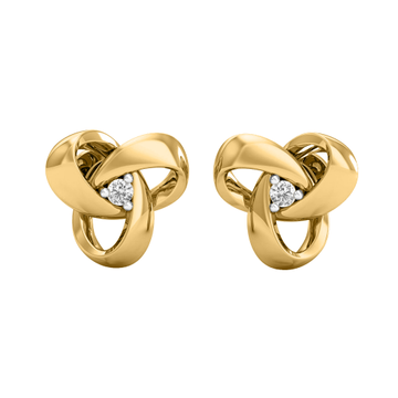 Diamond Royal 14K Gold Earrings MDER41