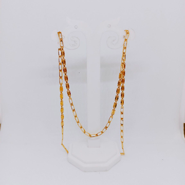 Gold 22k 91.6 Handmade Chain by Ghunghru Jewellers