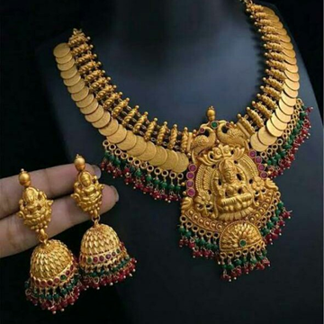 22kt gold temple set by 