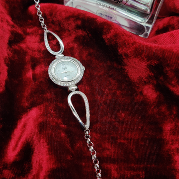 925 sterling silver ladies watch by Veer Jewels
