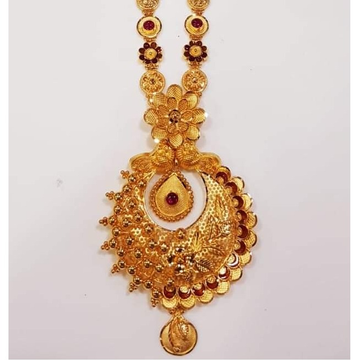 916 gold Antique Bridal Necklace  by Samanta Alok Nepal
