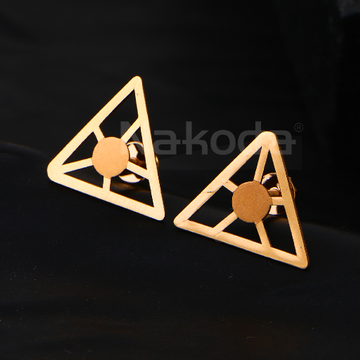 18CT Rose Gold Stylish Ladies Earring RE212