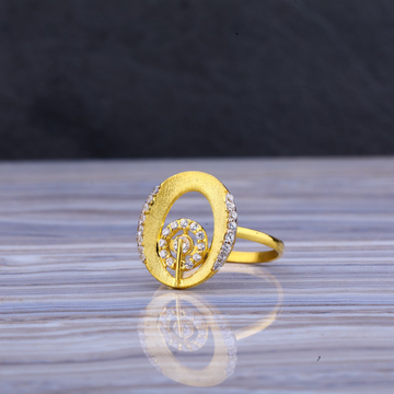 916 Gold Designer Cz Ring LLR179