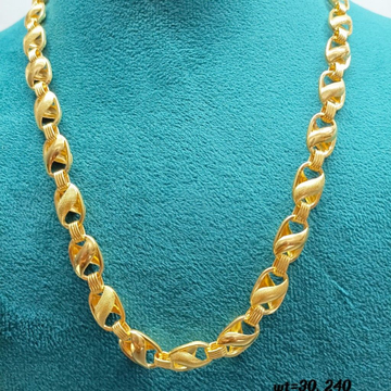 916 Gold Indo Lotus Chain by Suvidhi Ornaments