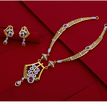 22CT Gold Fancy Hallmark Necklace Set LN01