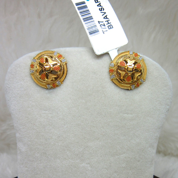 Gold Round Shape Tops by 