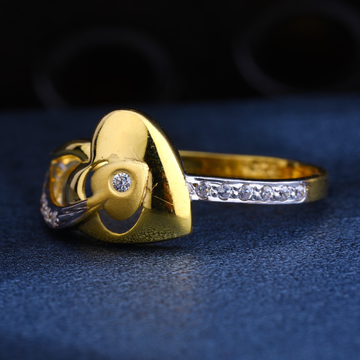 22CT Gold CZ Exclusive Ladies Ring LR212