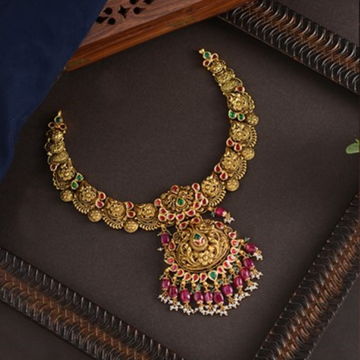 22k Gold Elegant Traditional Necklace