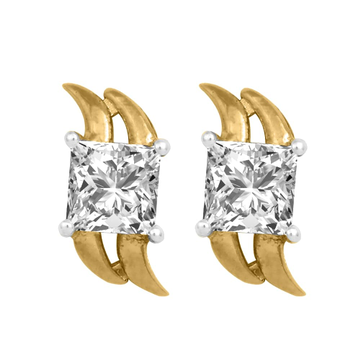 Diamond Floral Earrings MDER167