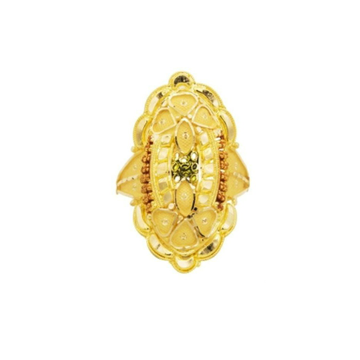22 k  light weight yellow gold ladies ring RJ-LRG-... by 