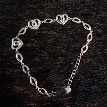 92.5 silver fancy ladies bracelet RH-LB23