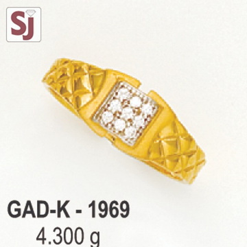 Gents ring diamond gad-k-1969