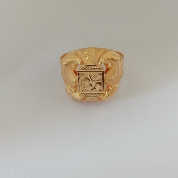 916 gold fancy Gents ring by 