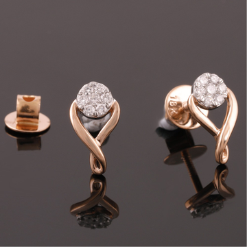18kt designer diamond bali earrings by 