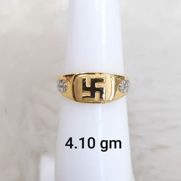 916 plain light weight gent's ring by 