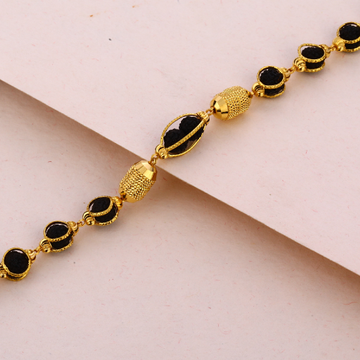 BNG093  24 Size Traditional Collection Black Bead  Karimani Bangles for  Women