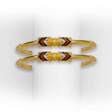 ATTRACTIVE DESIGNED GOLD  BANGLE by 