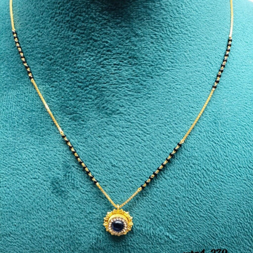 22crt Gold Fancy Mangalsutra by Suvidhi Ornaments