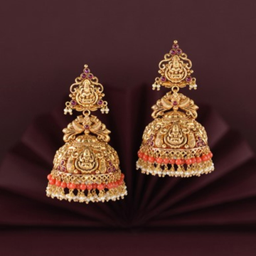 916 Gold Trending Traditional Earrings