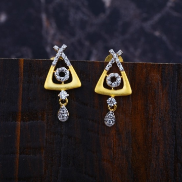 22 carat gold ladies earrings RH-LE495